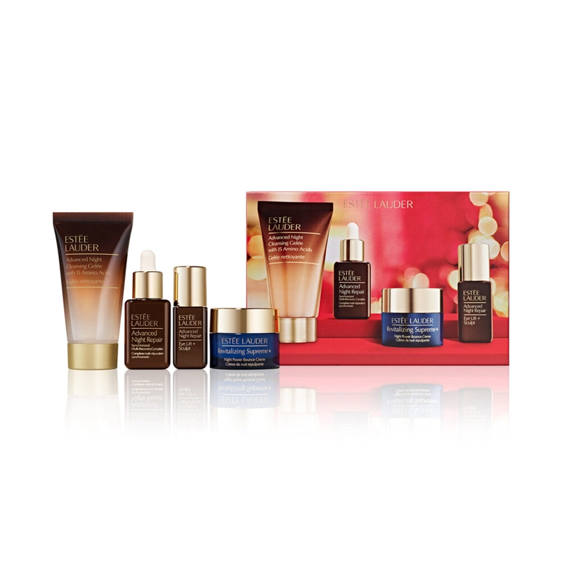SET TRATAMIENTO ESTEE LAUDER ADVANCED NIGHT REPAIR 30ML+15ML+5ML+15ML - 1