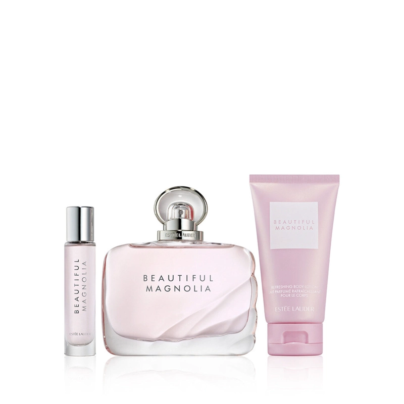 SET PERFUME MUJER ESTEE LAUDER BEAUTIFUL MAGNOLIA EDP 100ML+75ML+10ML - 2