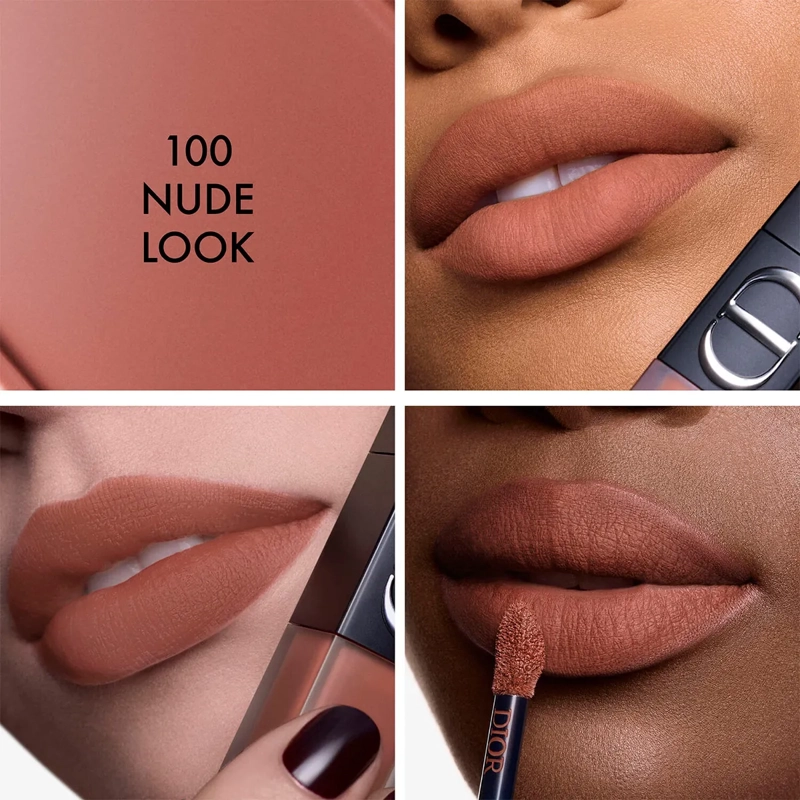 LABIAL DIOR ON STAGE INK BLUR MATTE NUDE LOOK 6ML - 3