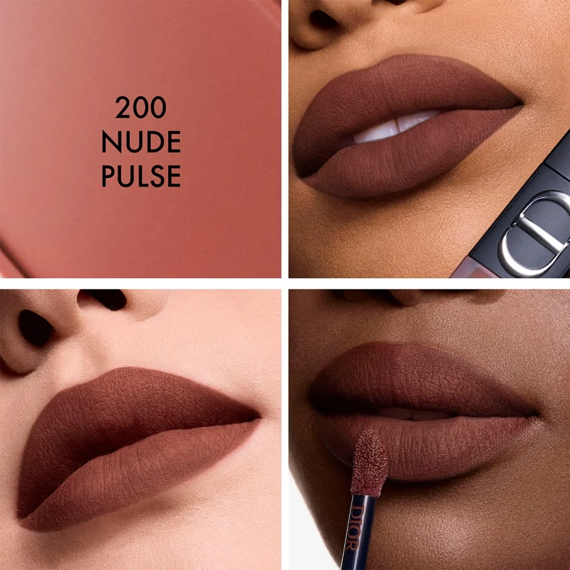 LABIAL DIOR ON STAGE INK BLUR MATTE NUDE PULSE 6ML - 3