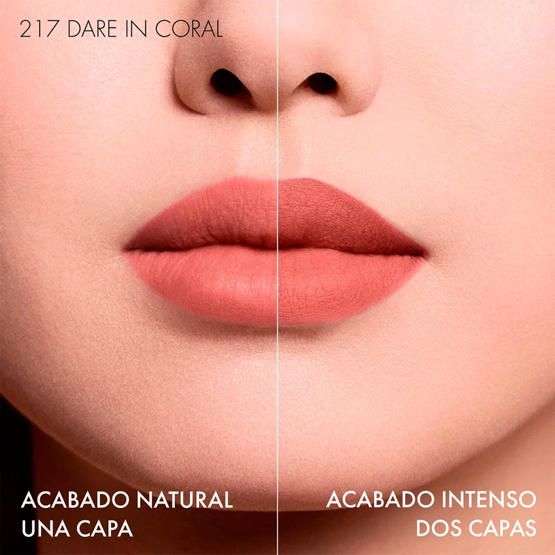 LABIAL DIOR ON STAGE INK BLUR MATTE DARE IN CORAL 6ML - 4