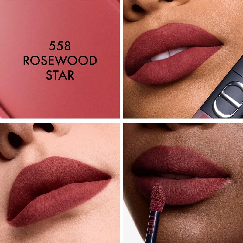 LABIAL DIOR ON STAGE INK BLUR MATTE ROSEWOOD STAR 6ML - 3