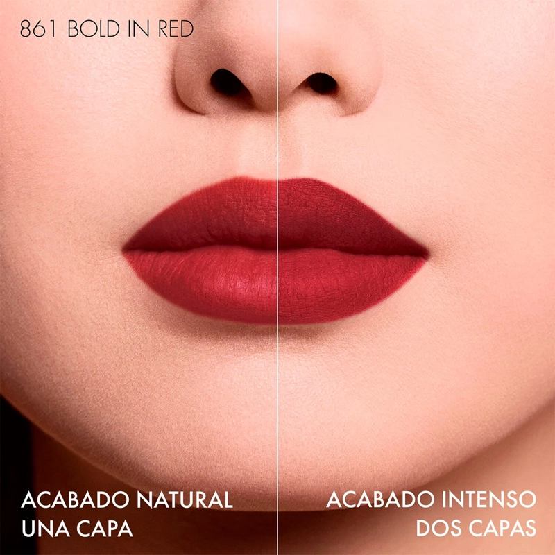 LABIAL DIOR ON STAGE INK BLUR MATTE BOLD IN RED 6ML - 5