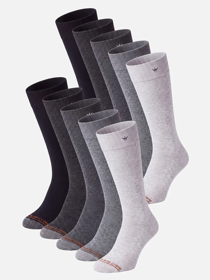 PACK X10 CALCETINES HOMBRE PALMERS LARGO - 1