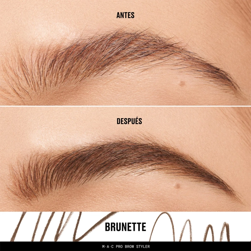 LAPIZ DE CEJAS MAC PRO BROW STYLER FILL & SHADE BRUNETTE - 6