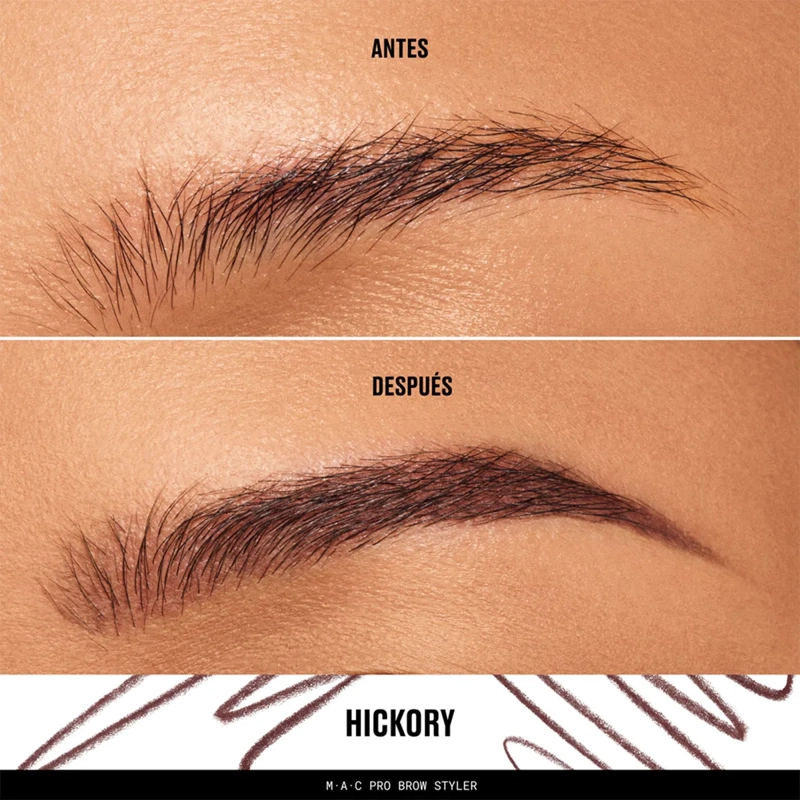 LAPIZ DE CEJAS MAC PRO BROW STYLER FILL & SHADE HICKORY - 6