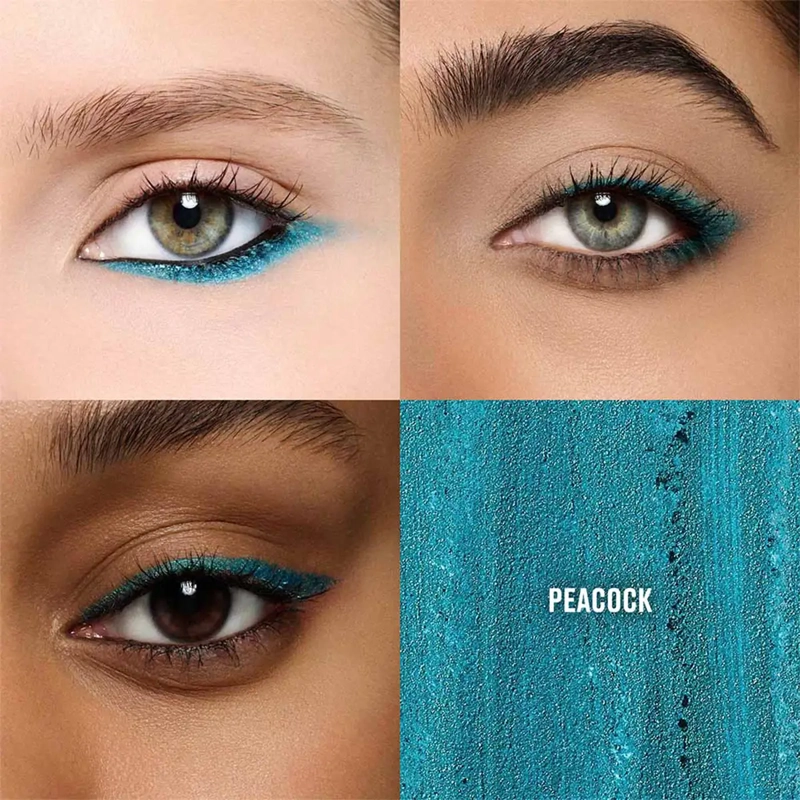 DELINEADOR OJOS MAC EXCESS LONG WEAR SMOKY PEACOCK - 3