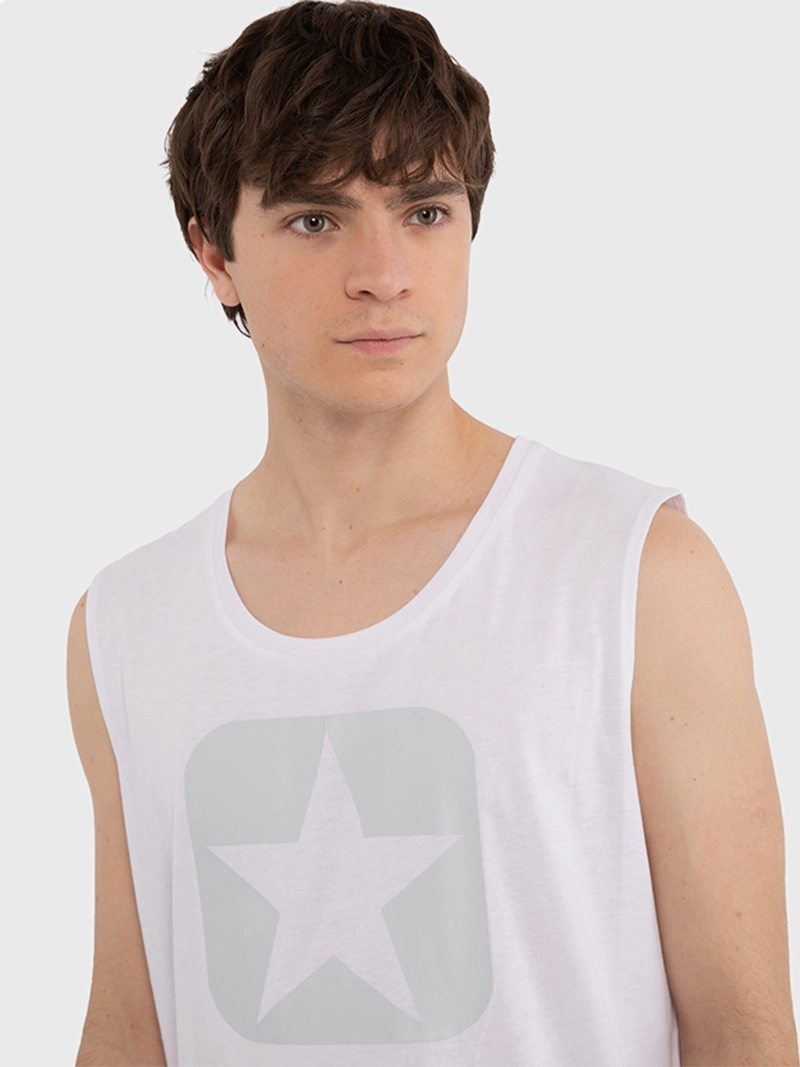 POLERA HOMBRE CONVERSE SIN MANGAS TANK - 3