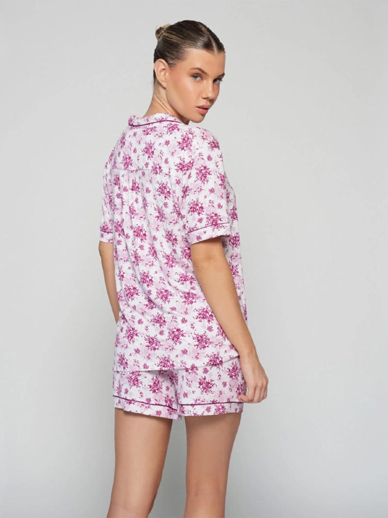 PIJAMA MUJER INTIME CAMISERO - 3