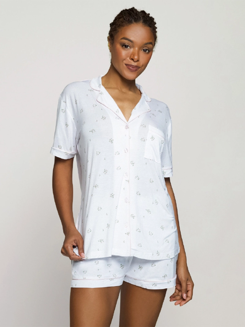 PIJAMA MUJER INTIME CAMISERO - 1
