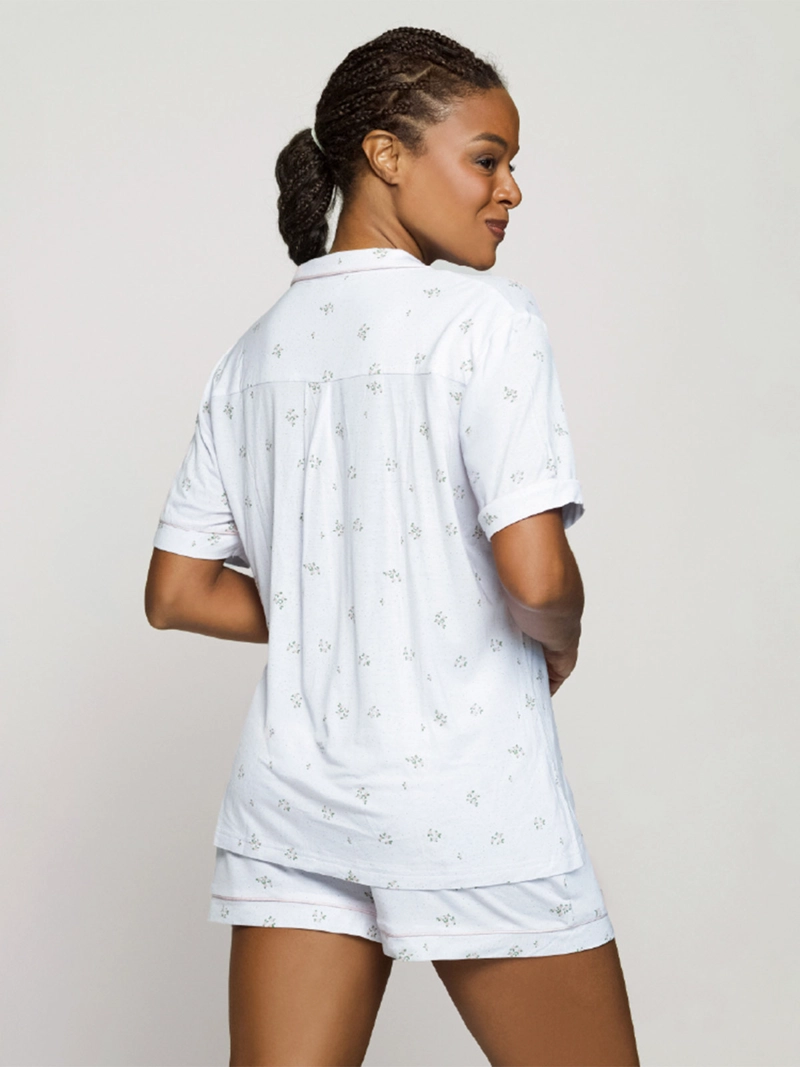 PIJAMA MUJER INTIME CAMISERO - 3