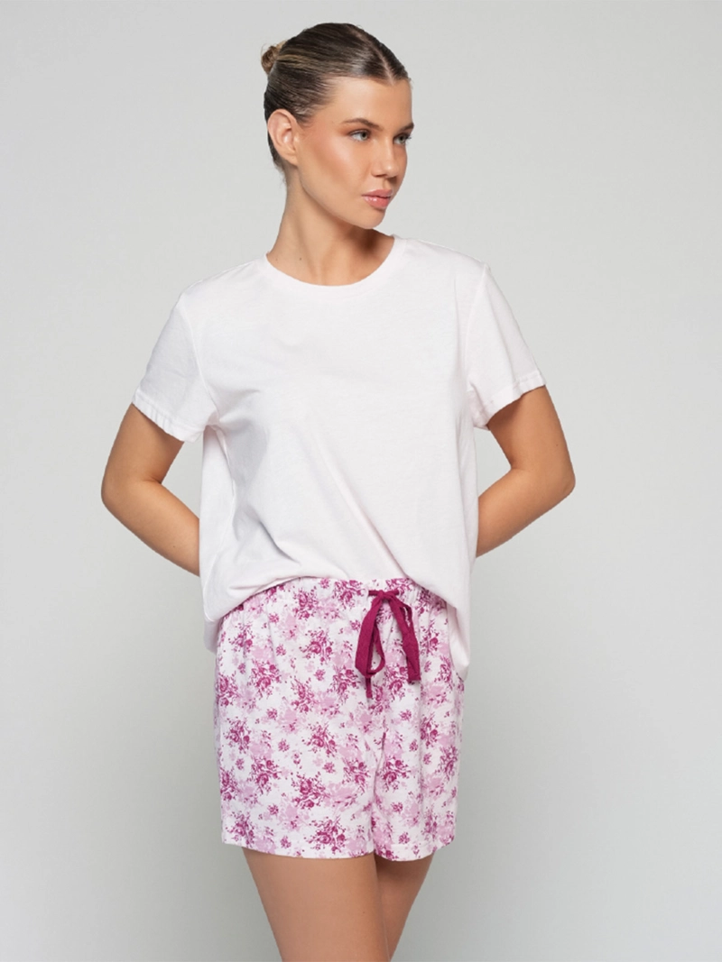 PIJAMA MUJER INTIME CORTO - 2