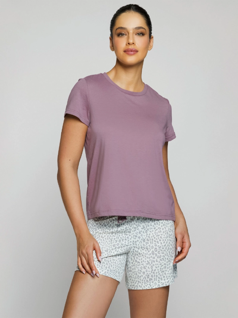 PIJAMA MUJER INTIME CORTO - 1