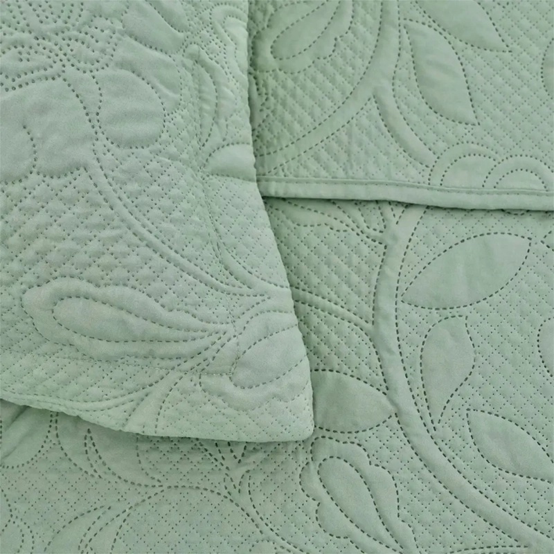 QUILT ANDES CLASSIC 2 PLAZAS MENTA  - 2