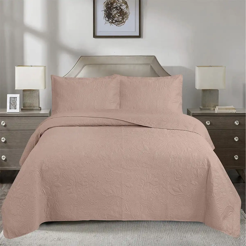 QUILT ANDES CLASSIC 2 PLAZAS PALO ROSA  - 1