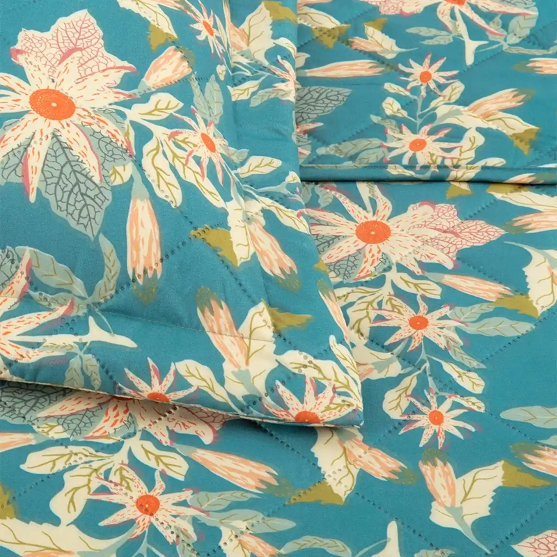 QUILT ANDES ESTAMPADO MARINA 2 PLAZAS  - 2