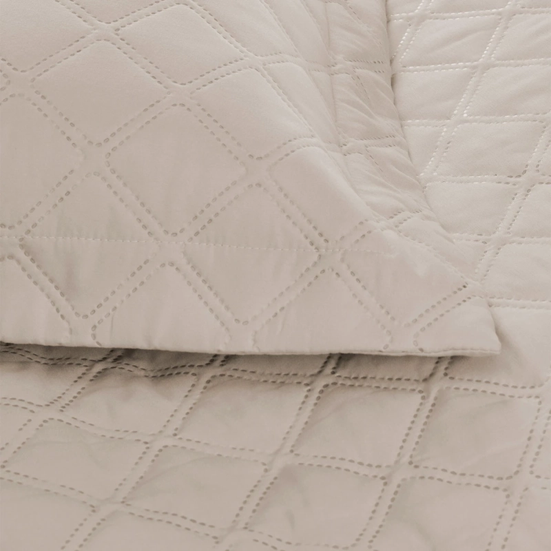 QUILT ANDES LISO KING BEIGE - 2