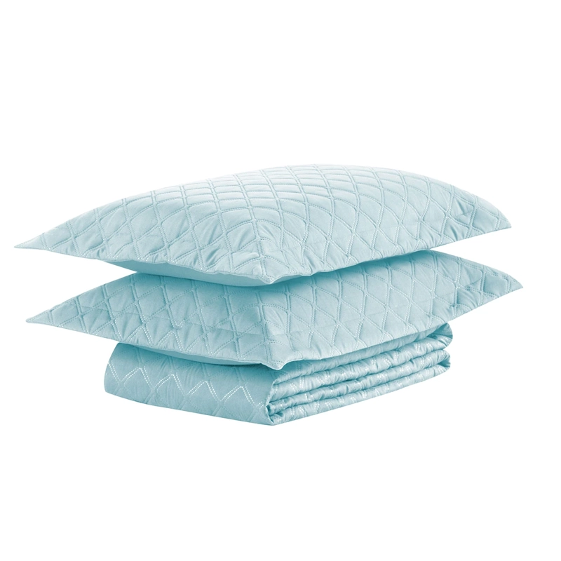 QUILT ANDES LISO 2 PLAZAS CELESTE - 3