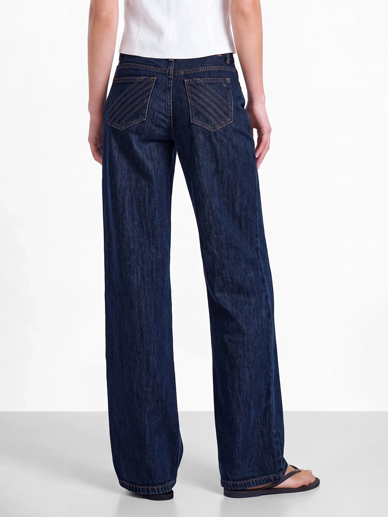 JEANS MUJER RAINDOOR ALGODÓN PLISADO - 4