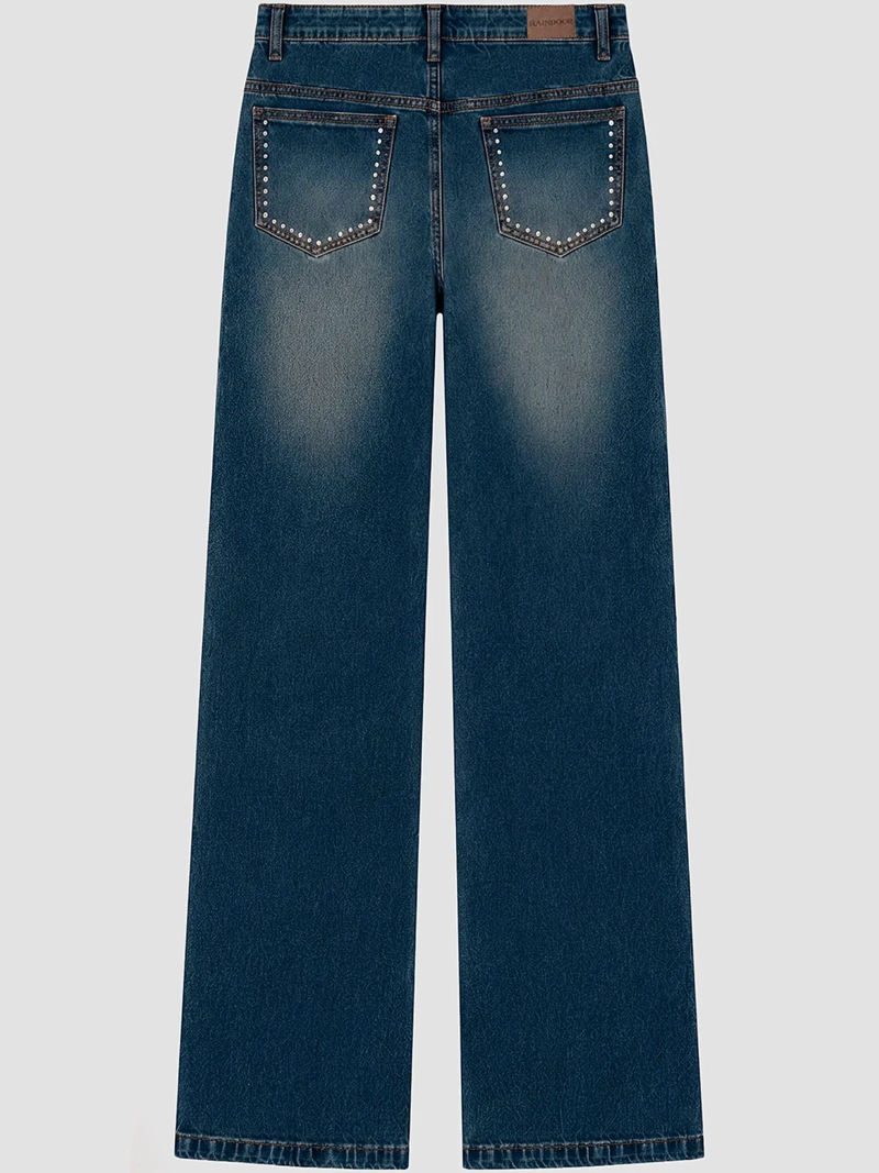 JEANS MUJER RAINDOOR ALGODÓN SIN PRETINA TACHAS - 2