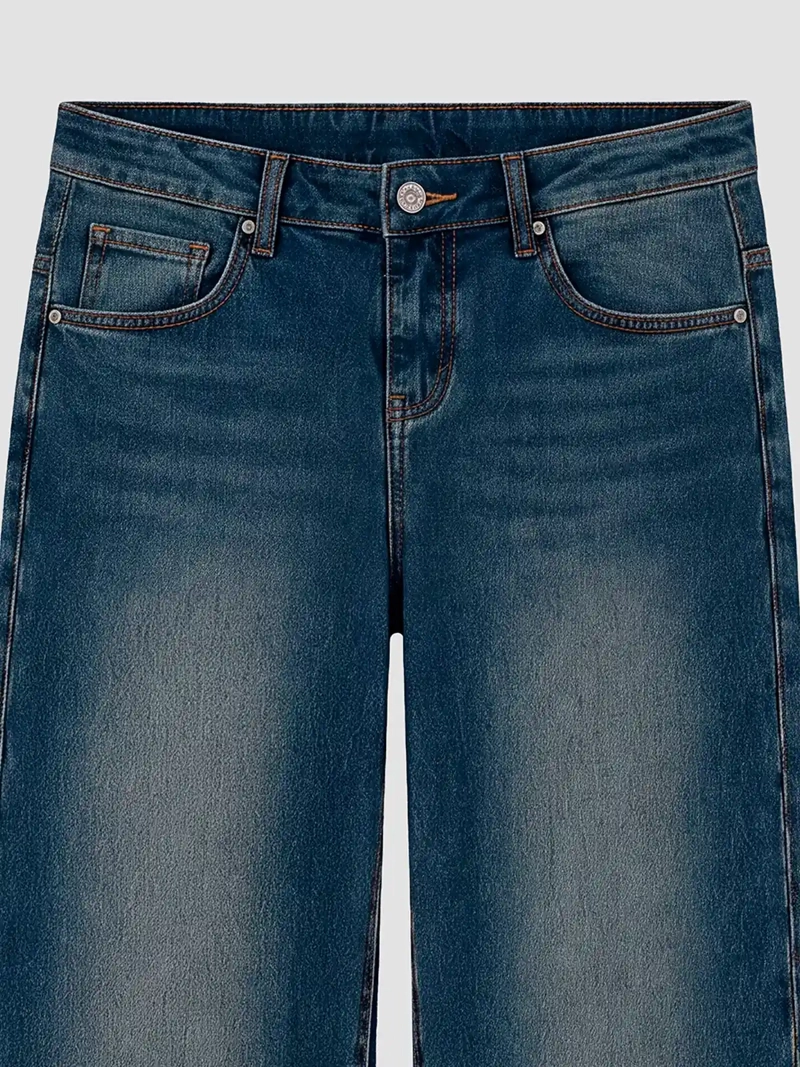 JEANS MUJER RAINDOOR ALGODÓN SIN PRETINA TACHAS - 3