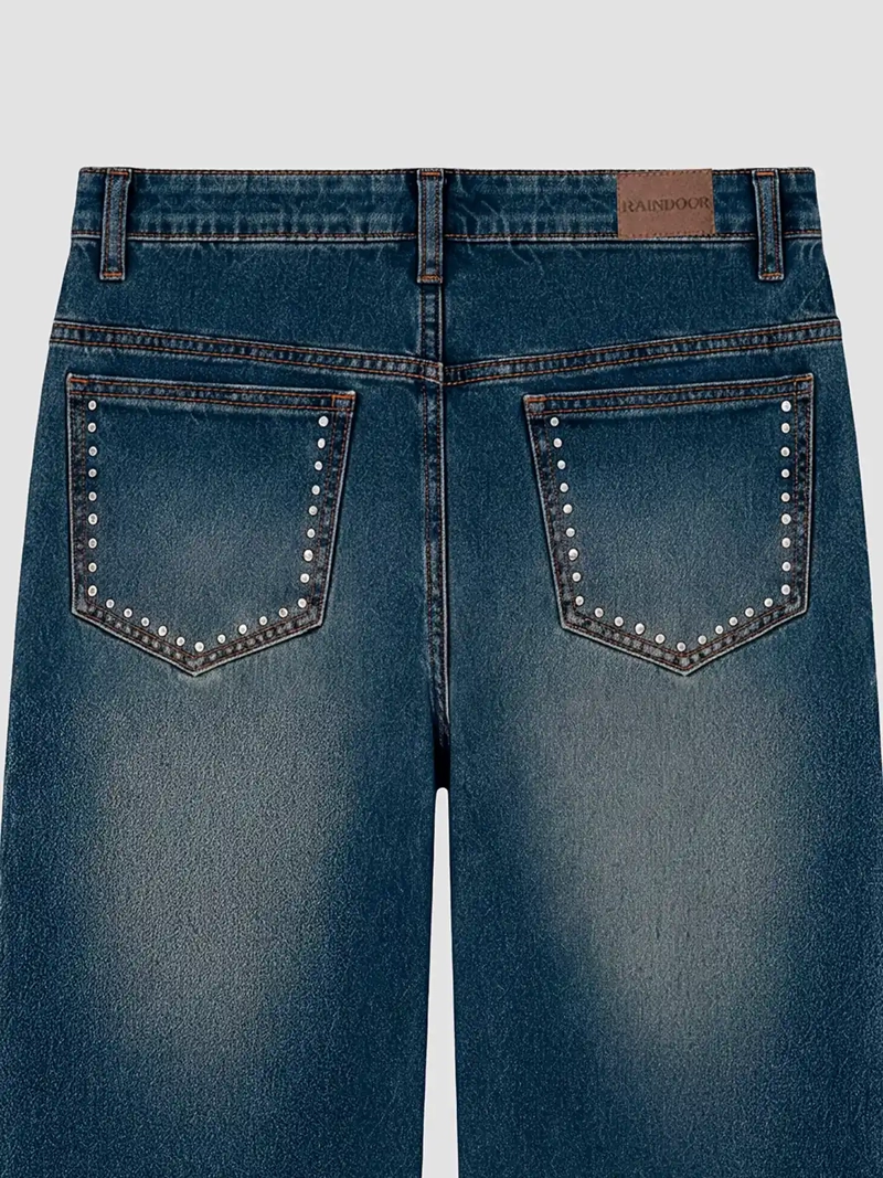 JEANS MUJER RAINDOOR ALGODÓN SIN PRETINA TACHAS - 4