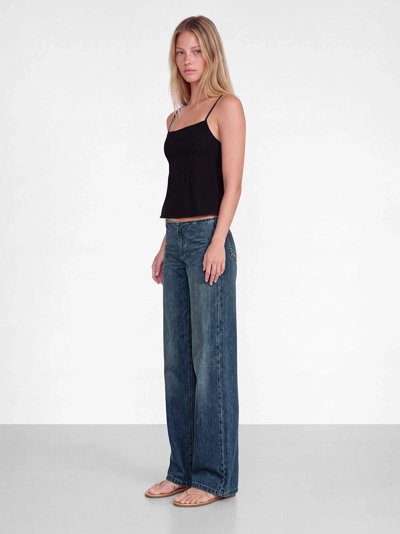 JEANS MUJER RAINDOOR ALGODÓN SIN PRETINA TACHAS