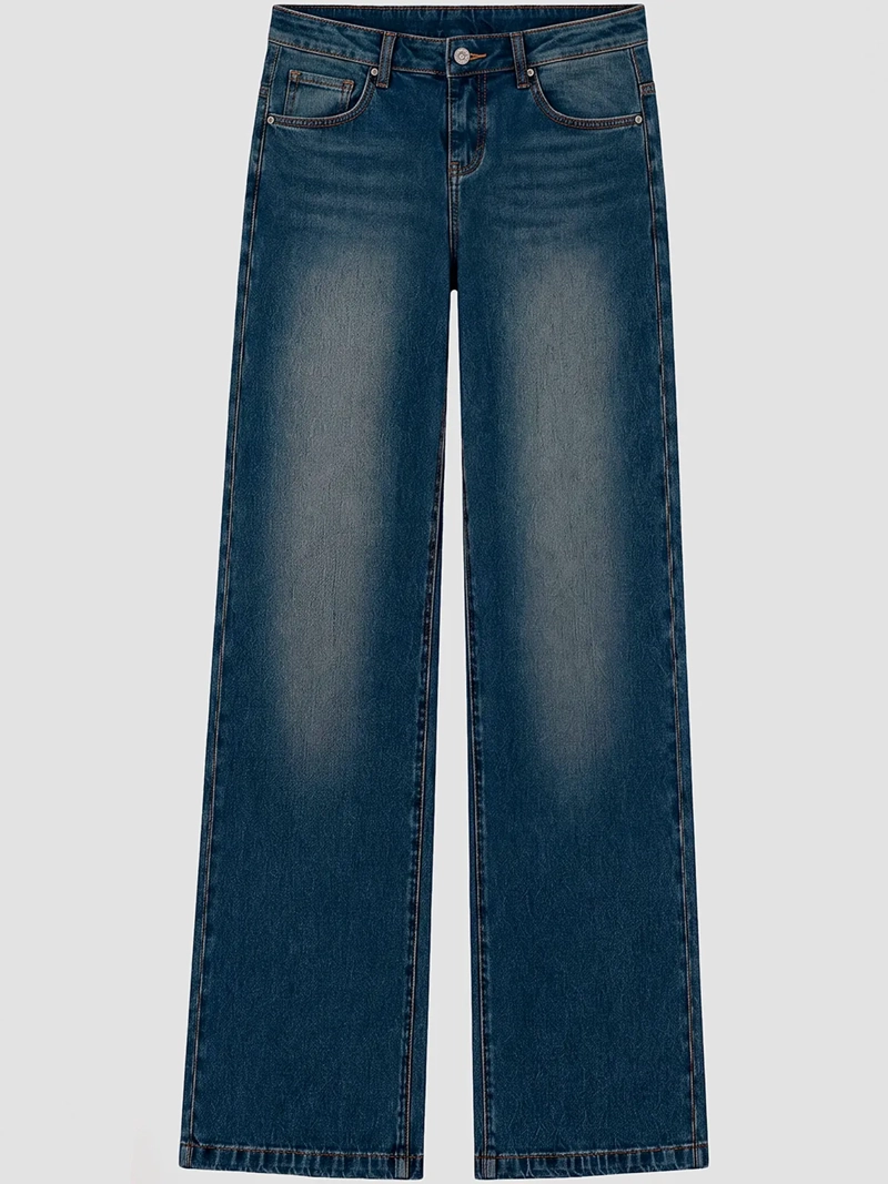 JEANS MUJER RAINDOOR ALGODÓN SIN PRETINA TACHAS - 1