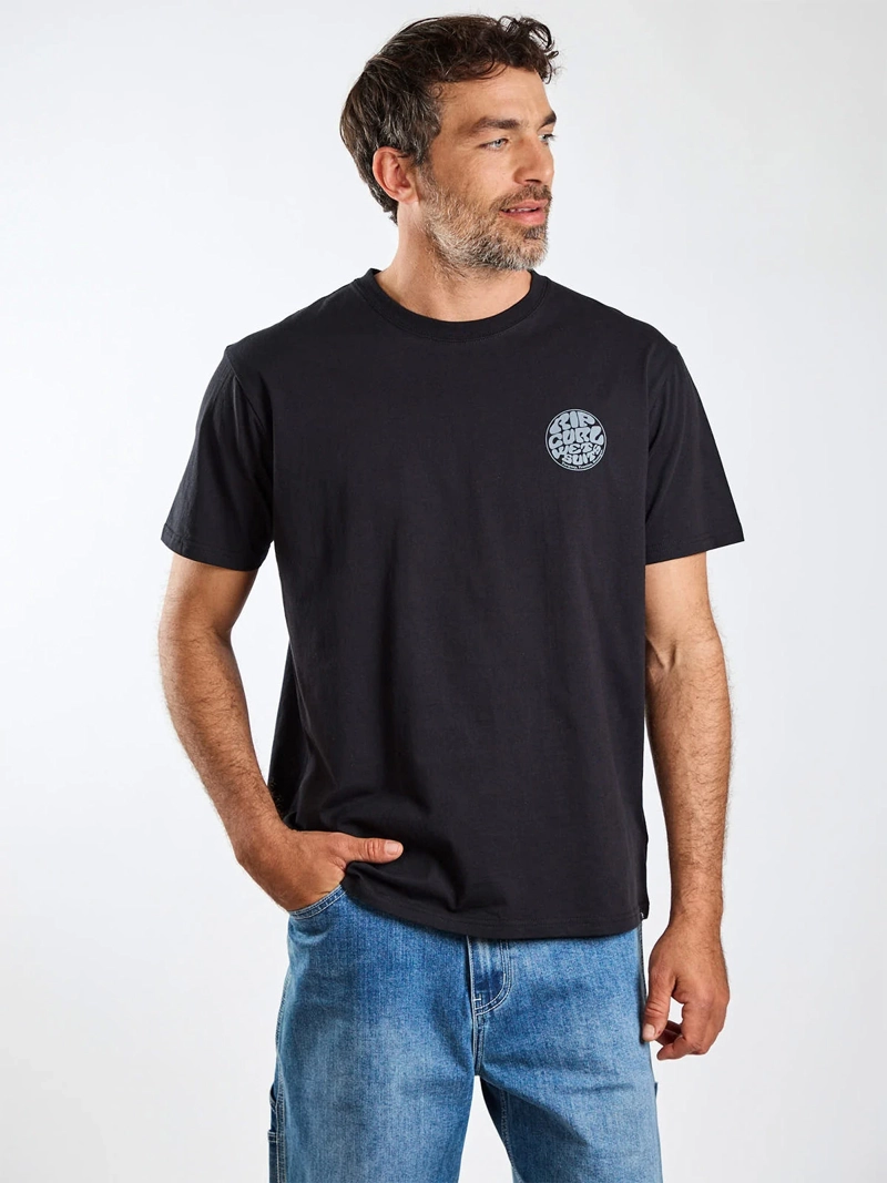 POLERA HOMBRE RIP CURL ALGODÓN MANGA CORTA