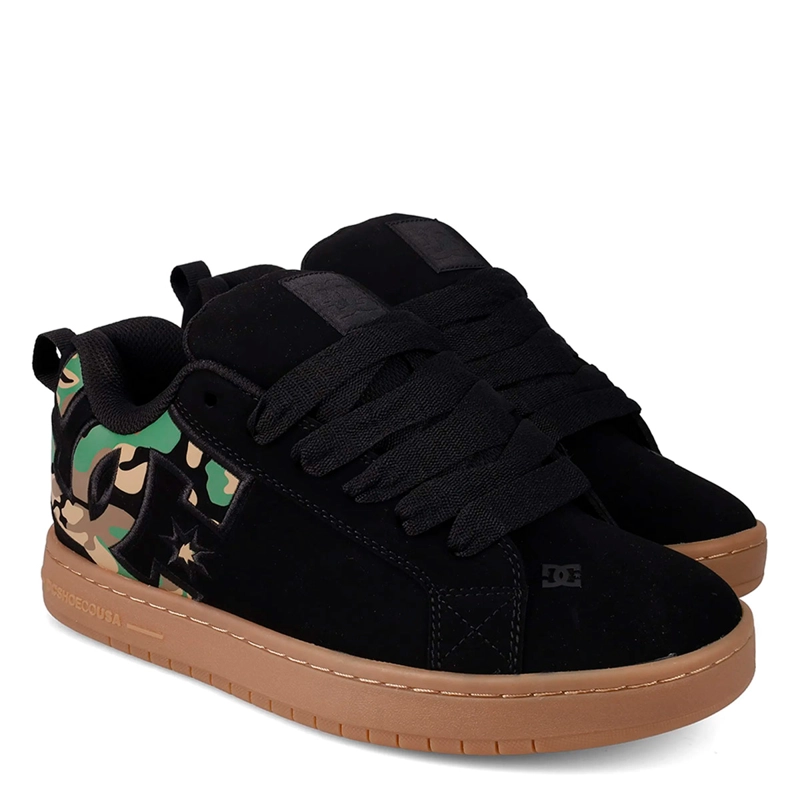 ZAPATILLAS HOMBRE DC URBANAS NEGRO CUERO - 3