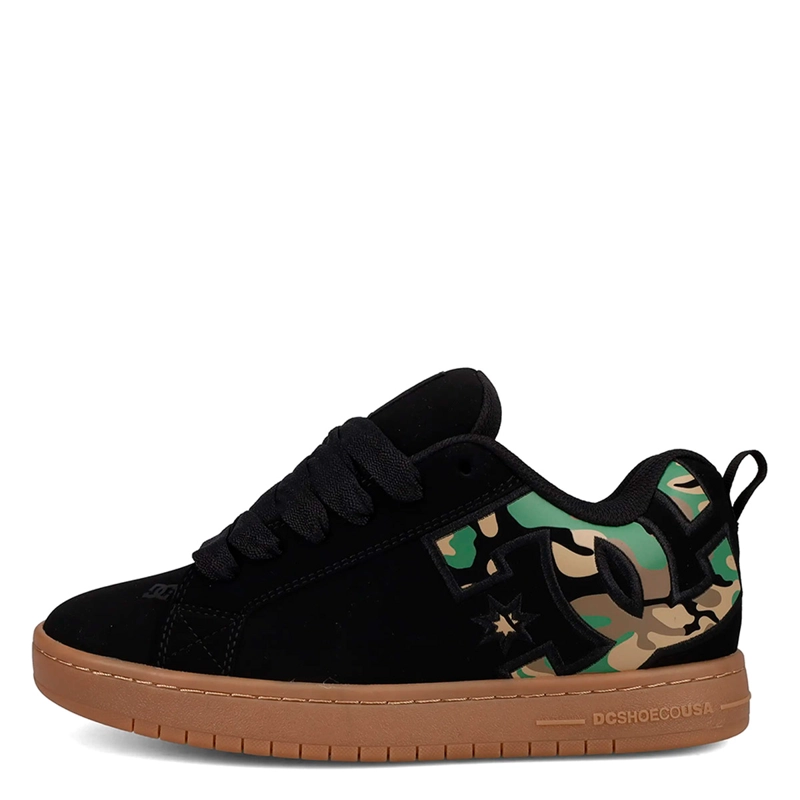 ZAPATILLAS HOMBRE DC URBANAS NEGRO CUERO - 2