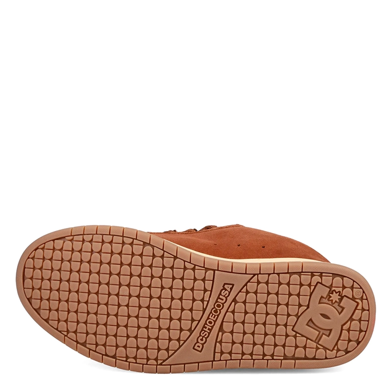 ZAPATILLAS HOMBRE DC URBANAS CAFÉ CUERO - 6