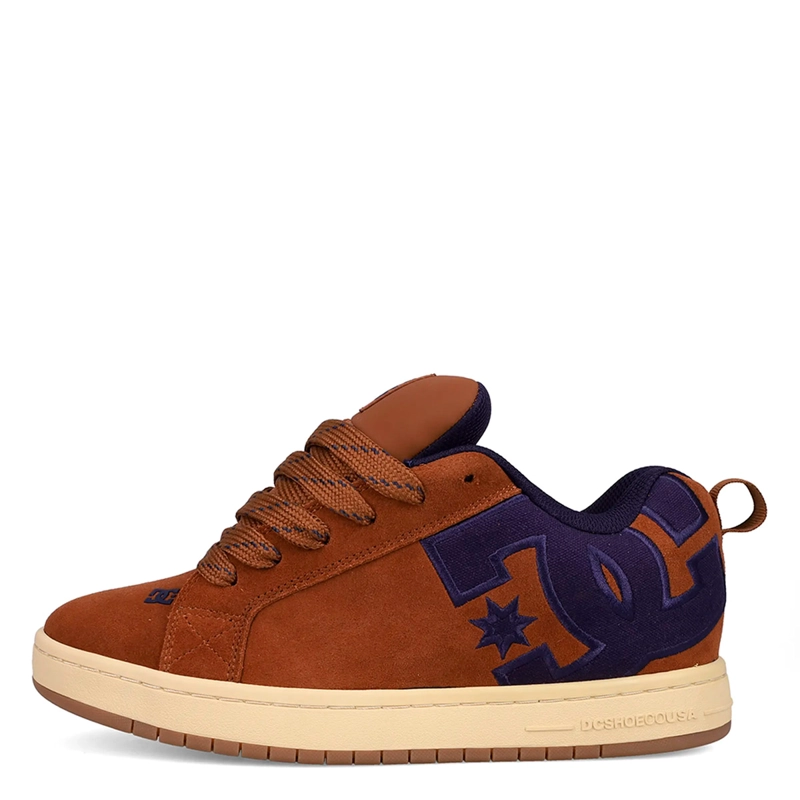 ZAPATILLAS HOMBRE DC URBANAS CAFÉ CUERO - 2
