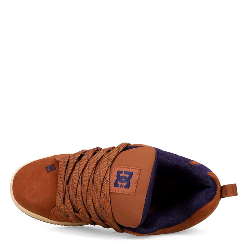 ZAPATILLAS HOMBRE DC URBANAS CAFÉ CUERO - 5