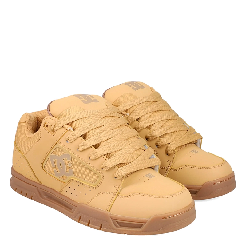ZAPATILLAS HOMBRE DC URBANAS CAFÉ CUERO - 3