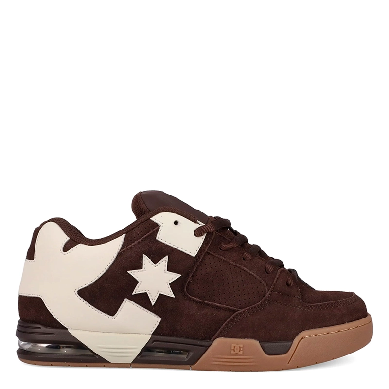 ZAPATILLAS HOMBRE DC URBANAS CAFÉ CUERO - 1