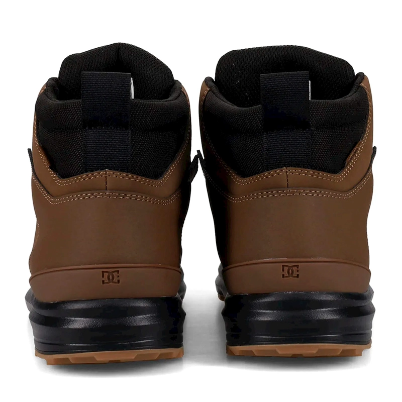 ZAPATILLAS HOMBRE DC URBANAS CAFÉ CUERO - 4