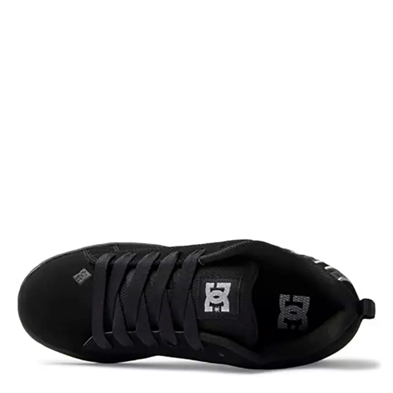 ZAPATILLAS MUJER DC URBANAS NEGRO CUERO - 3