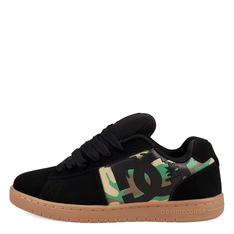 ZAPATILLAS HOMBRE DC URBANAS NEGRO CUERO - 2