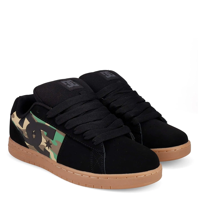 ZAPATILLAS HOMBRE DC URBANAS NEGRO CUERO - 3