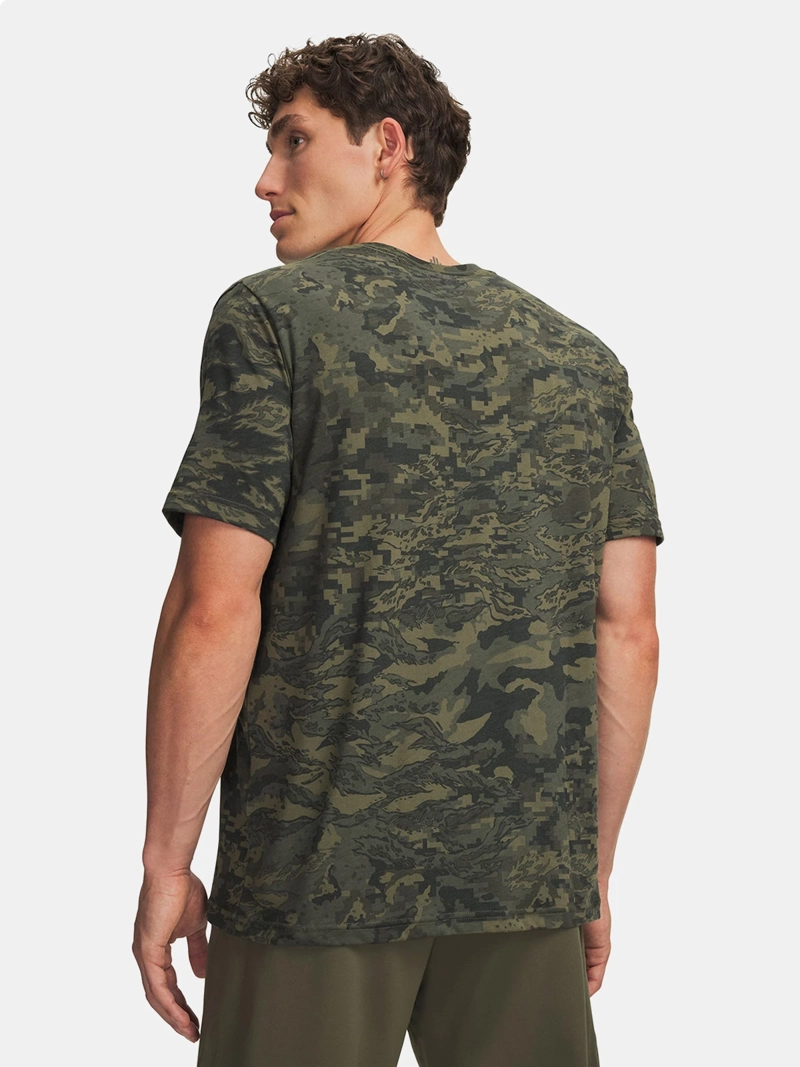POLERA HOMBRE UNDER ARMOUR ABC CAMO VERDE - 2