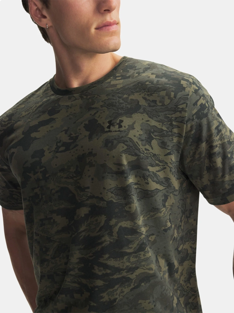 POLERA HOMBRE UNDER ARMOUR ABC CAMO VERDE - 3
