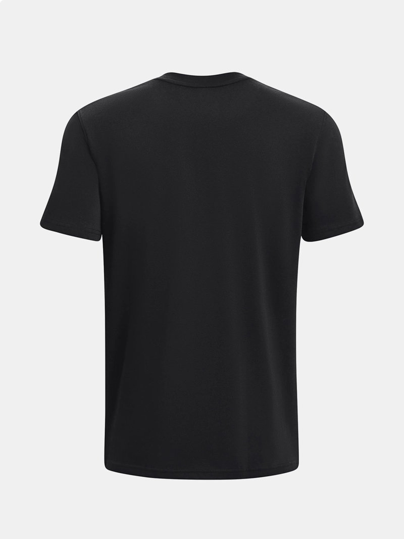 POLERA HOMBRE UNDER ARMOUR LOGO EMBROIDERED HEAVYWEIGHT NEGRO - 4