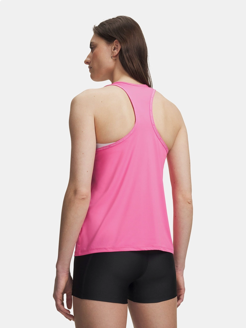 POLERA MUJER UNDER ARMOUR TECH KNOCKOUT TANK ROSADO - 2