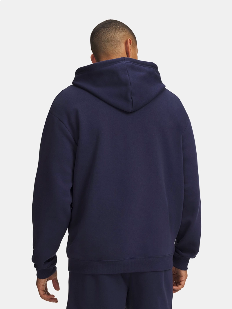 POLERÓN HOMBRE UNDER ARMOUR RIVAL FLEECE AZUL - 2