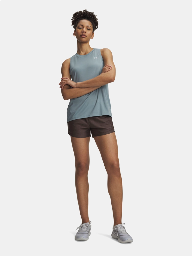 SHORT MUJER UNDER ARMOUR TECH PLAY UP CAFÉ - 1