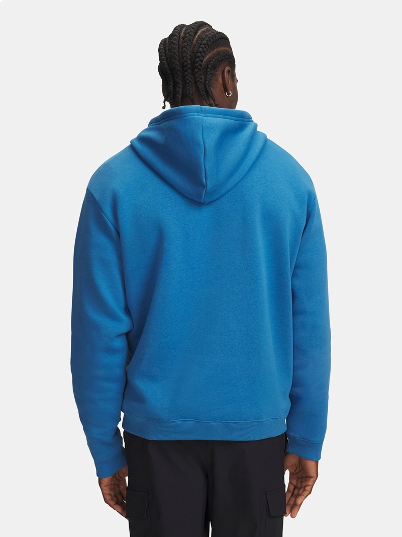 POLERÓN HOMBRE UNDER ARMOUR RIVAL FLEECE CELESTE - 2