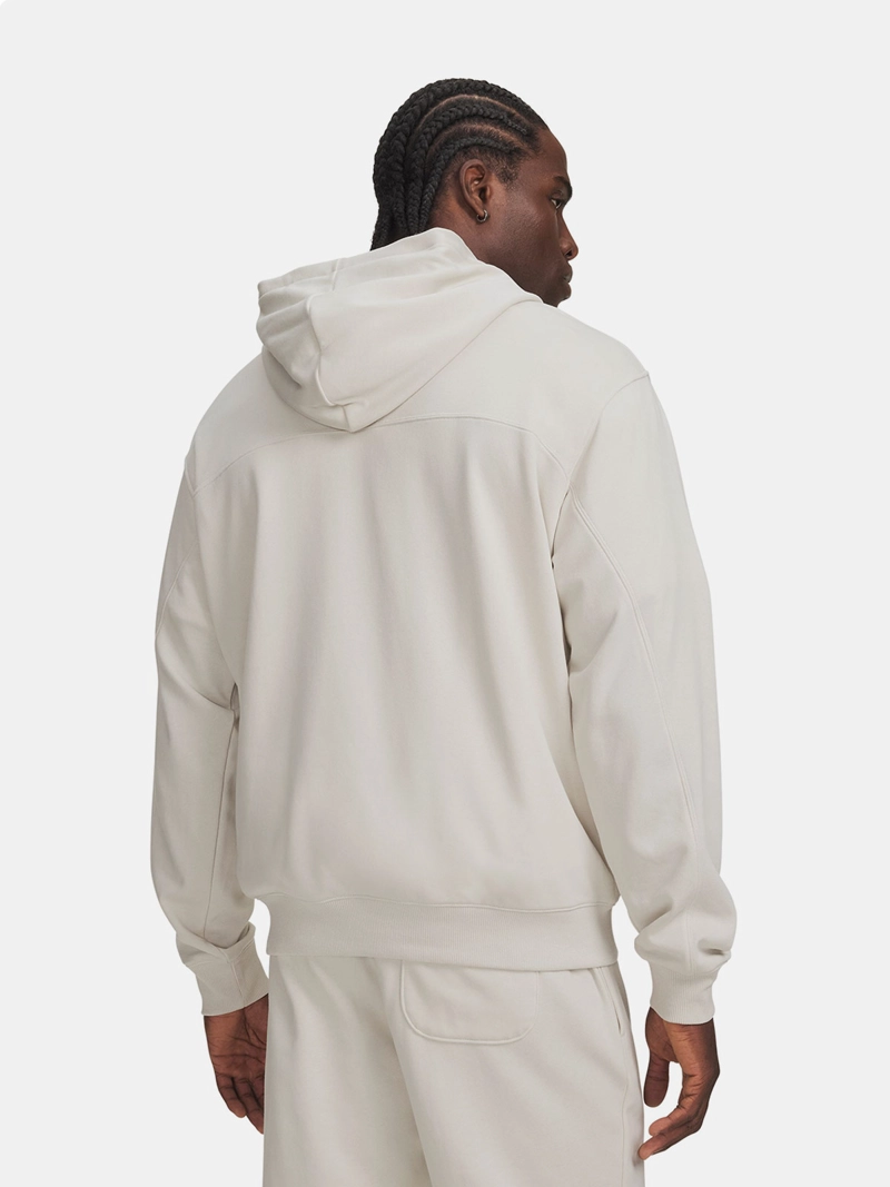POLERÓN HOMBRE UNDER ARMOUR RIVAL LIGHTWEIGHT GRAPHIC BLANCO - 2