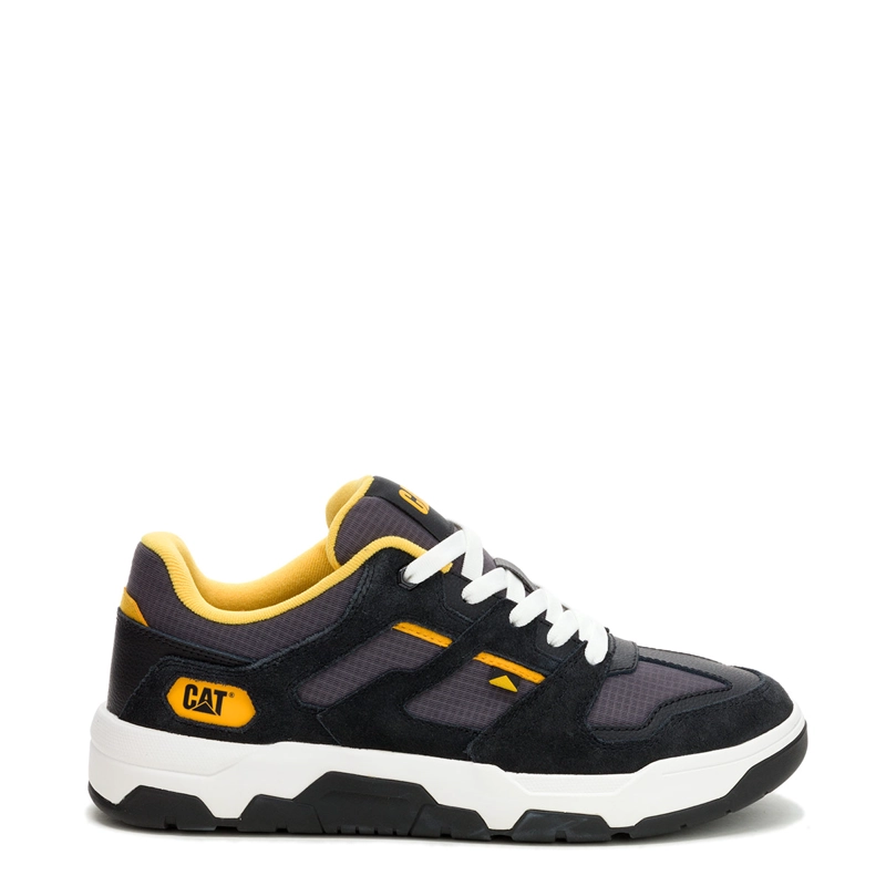 ZAPATILLAS HOMBRE CATERPILLAR URBANAS NEGRO THEOREM SKATE CUERO - 1