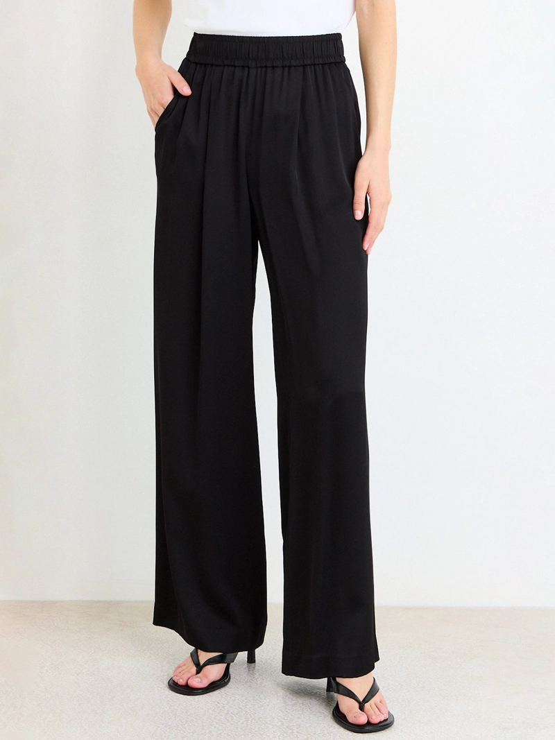PANTALÓN MUJER ASH PALAZZO BOLSILLOS LATERALES - 2
